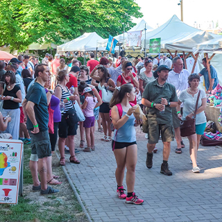 Víz Zene Virág festival crowd