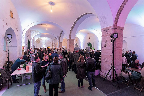 The beautiful building of Eszterházy champagne factory